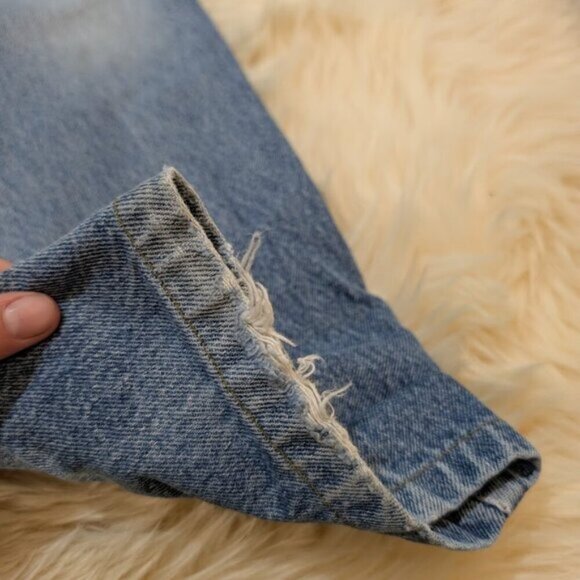 Vintage Tommy Hilfiger Tommy Jeans 90's Men Size 33 Distressed - Picture 5 of 15